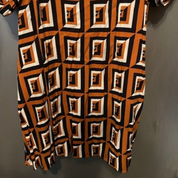 Anthropologie Corey Lynn Calter Meriwether Tunic Dress - Retro geometric print - Picture 13 of 16